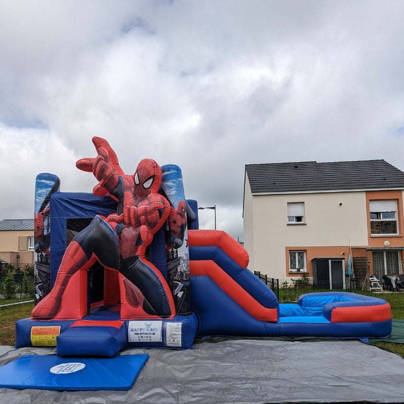 Château Gonflable Spiderman