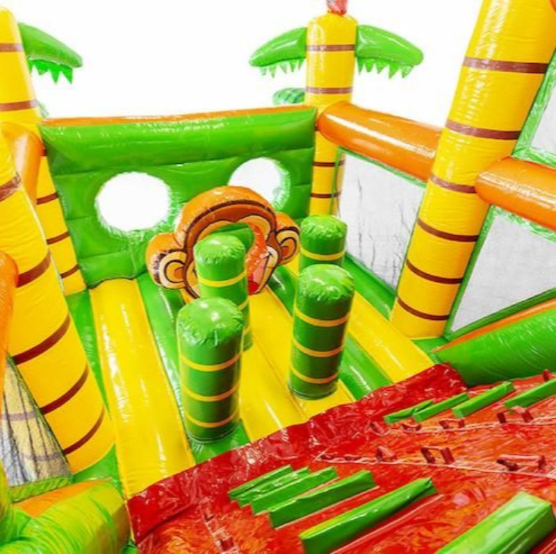 Parcours Gonflable Jungle